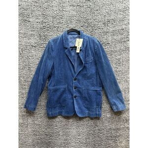 Alex Mill Indigo Dyed Boyish Corduroy Blazer Jacket Size M‎ $275 NWT
